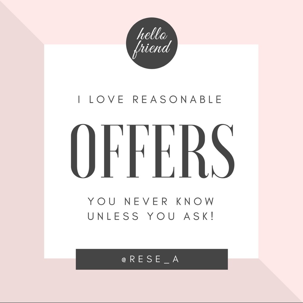 I LOVE Offers!! ❤️